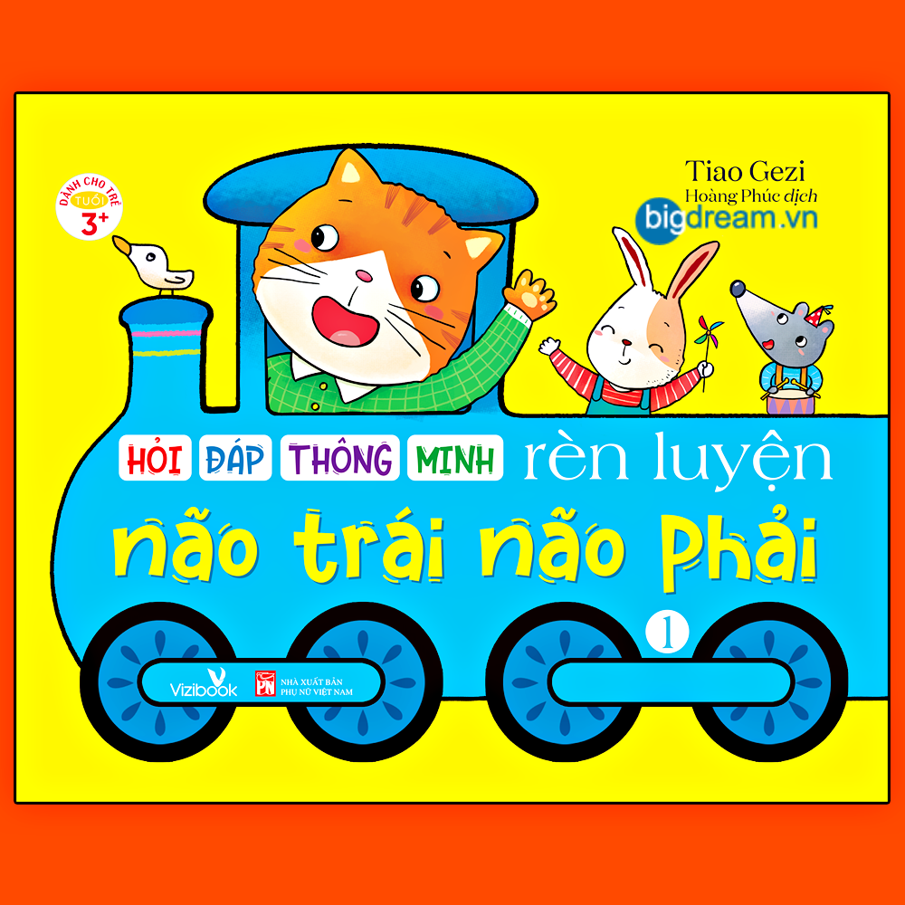 Hỏi đáp thông minh Rèn luyện não trái và não phải (Bộ 4 quyển)
