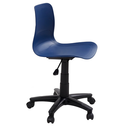 Ghế Văn Phòng HIFUWA X1 (Xanh Đậm/Dark Blue) - Ghế nhựa xoay