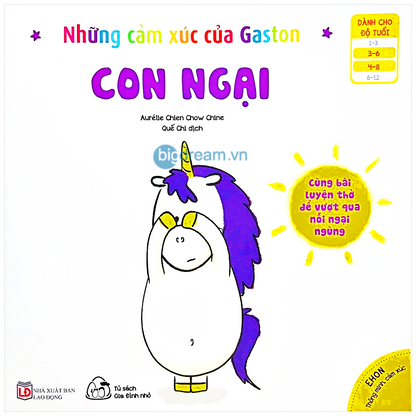 Ehon cho bé - Những cảm xúc của Gaston (Bộ 8 quyển)