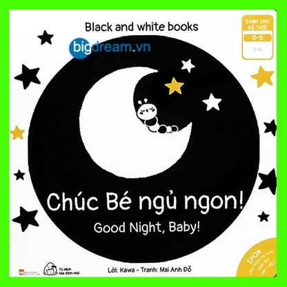 Ehon Kích Thích Thị Giác Song Ngữ Black And White Books (Bộ 6 Quyển)