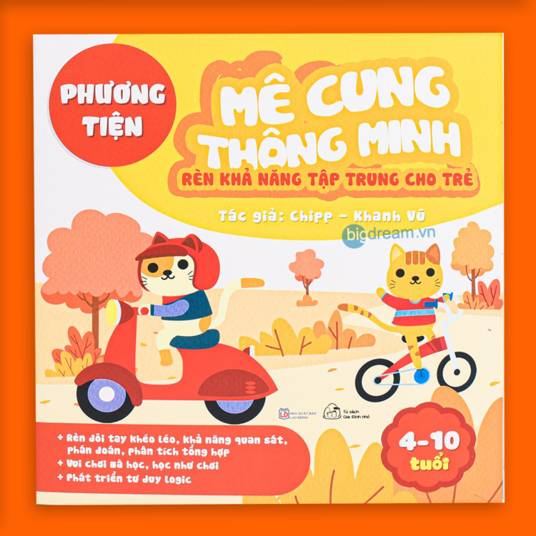 Mê Cung Thông Minh - Rèn Khả Năng Tập Trung Cho Trẻ (Bộ 6 Quyển)