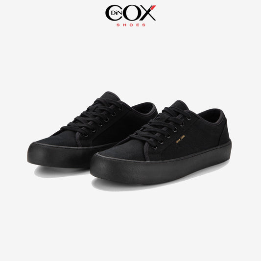 Giày Sneaker couple E18 BLACK-WOW
