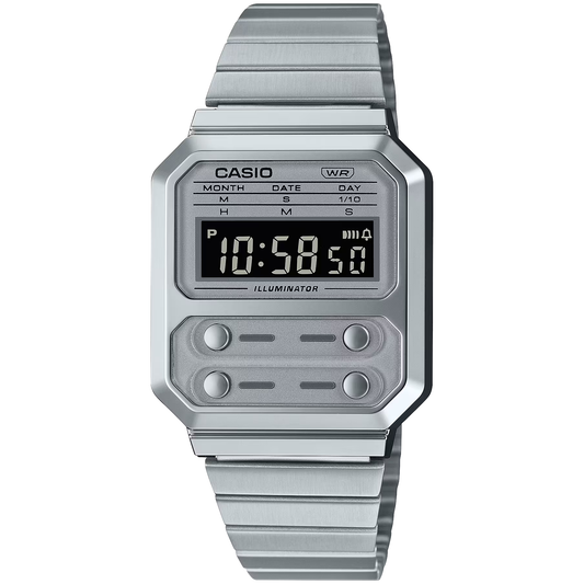 Đồng hồ unisex Casio A100WE-7B