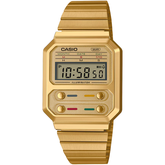 Đồng hồ unisex Casio A100WEG-9A