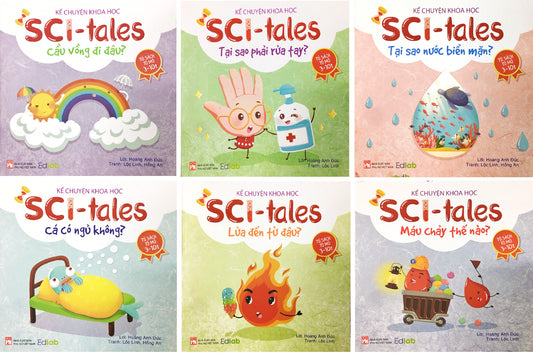 Song Ngữ Kể Chuyện Khoa Học SCI-Tales (Bộ 6 Quyển)