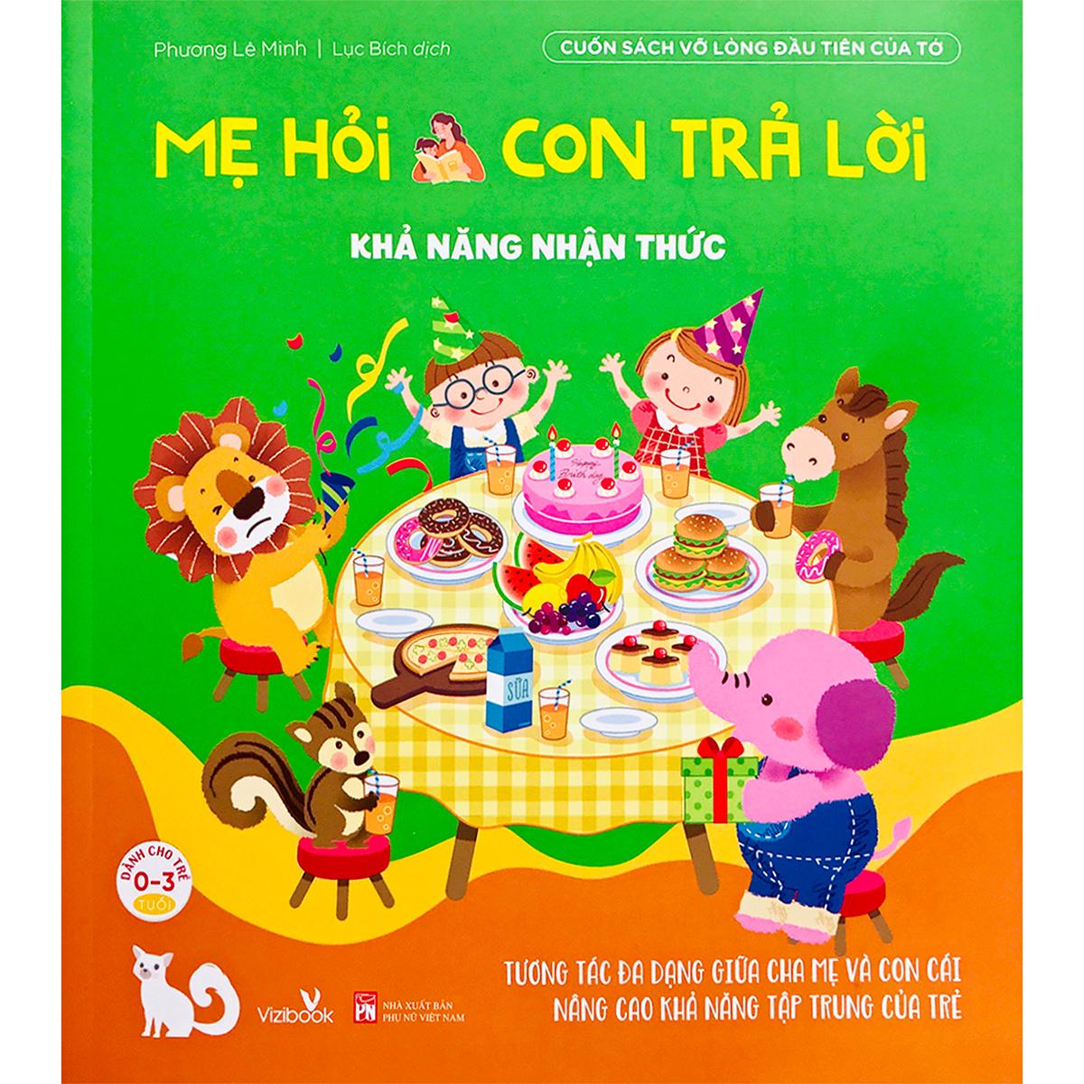 Mẹ Hỏi Con Trả Lời - Cuốn Sách Vỡ Lòng Đầu Tiên Của Tớ (Bộ 6 Quyển)