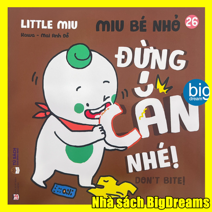 Song Ngữ Miu Bé Nhỏ Phần 3 - Ehon Kĩ Năng Sống Cho Bé 1-6 Tuổi (Bộ 8 Quyển Có Lẻ)