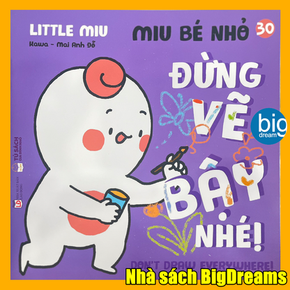 Song Ngữ Miu Bé Nhỏ Phần 3 - Ehon Kĩ Năng Sống Cho Bé 1-6 Tuổi (Bộ 8 Quyển Có Lẻ)