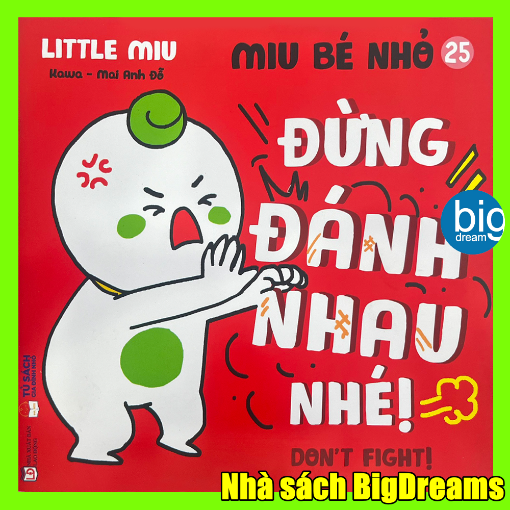 Song Ngữ Miu Bé Nhỏ Phần 3 - Ehon Kĩ Năng Sống Cho Bé 1-6 Tuổi (Bộ 8 Quyển Có Lẻ)