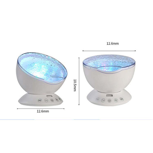 Bộ loa đèn điều khiển từ xa bằng remote Ocean Wave - 1