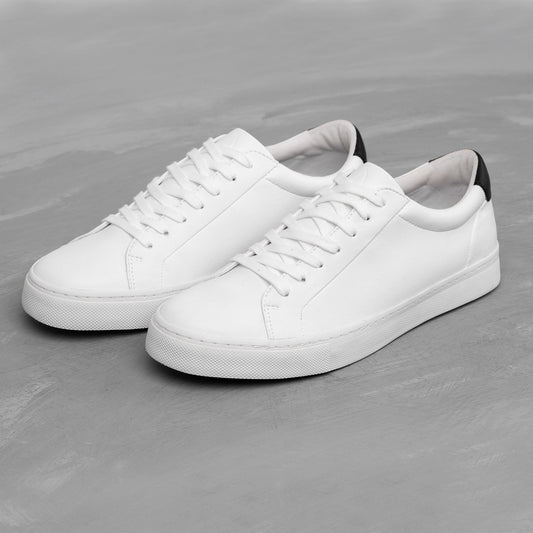 Giày Sneaker couple D20 WHITE BLACK-WOW - 2