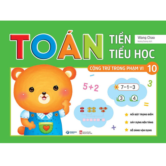 Toán tiền tiểu học - Cộng trừ trong phạm vi 10 - 1