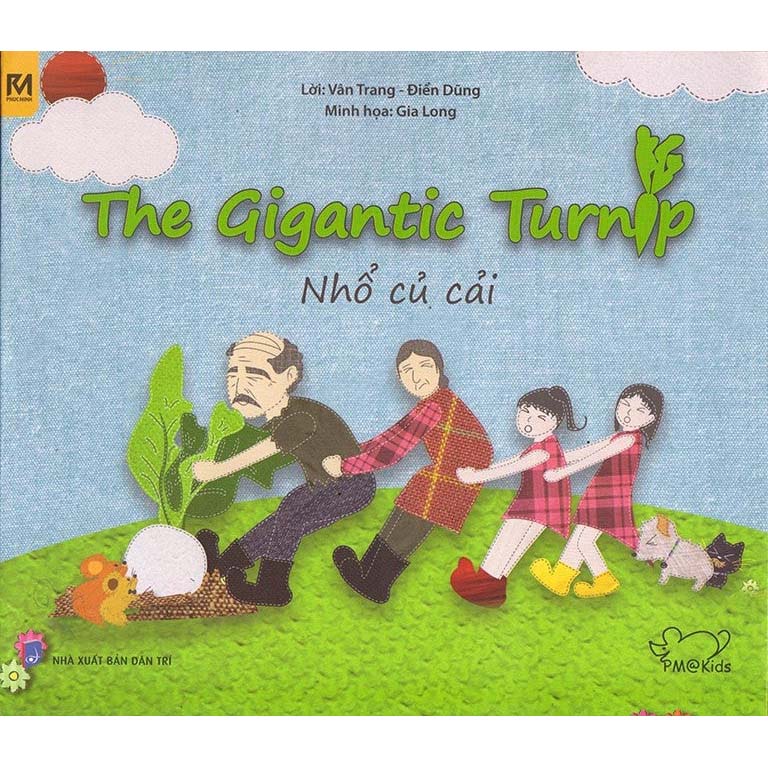 Nhổ Củ Cải - The Gigantic Turnip (Song Ngữ Anh - Việt) - 1