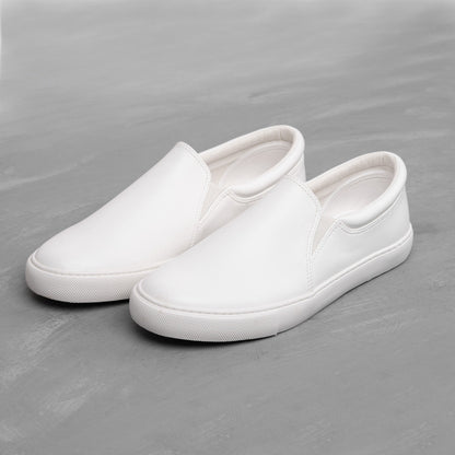 Giày lười couple C38 WHITE-WOW - 2