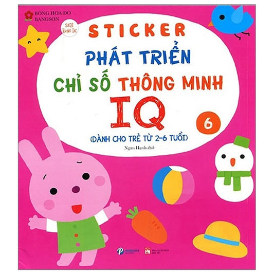 Sticker phát triển chỉ số thông minh IQ 6 - 1