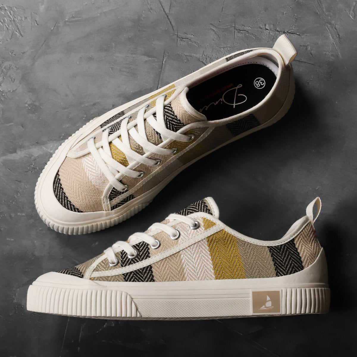 Giày Sneaker nữ C20 COVI YELLOW-WOW - 8