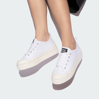 Giày Sneaker nữ D31 WHITE-WOW - 9