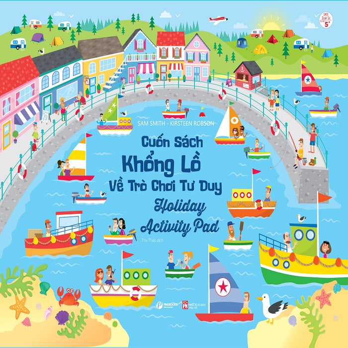 Cuốn sách khổng lồ về trò chơi tư duy - Holiday Activicy Pad - 1