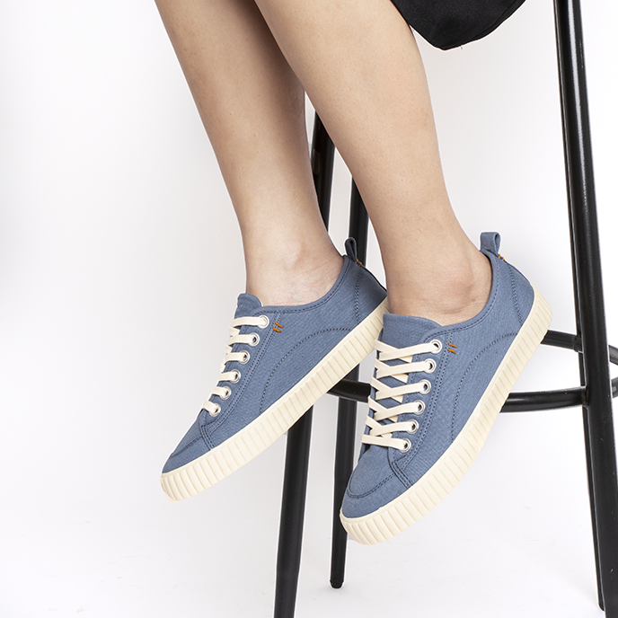 Giày Sneaker couple D27 DENIM-WOW - 6