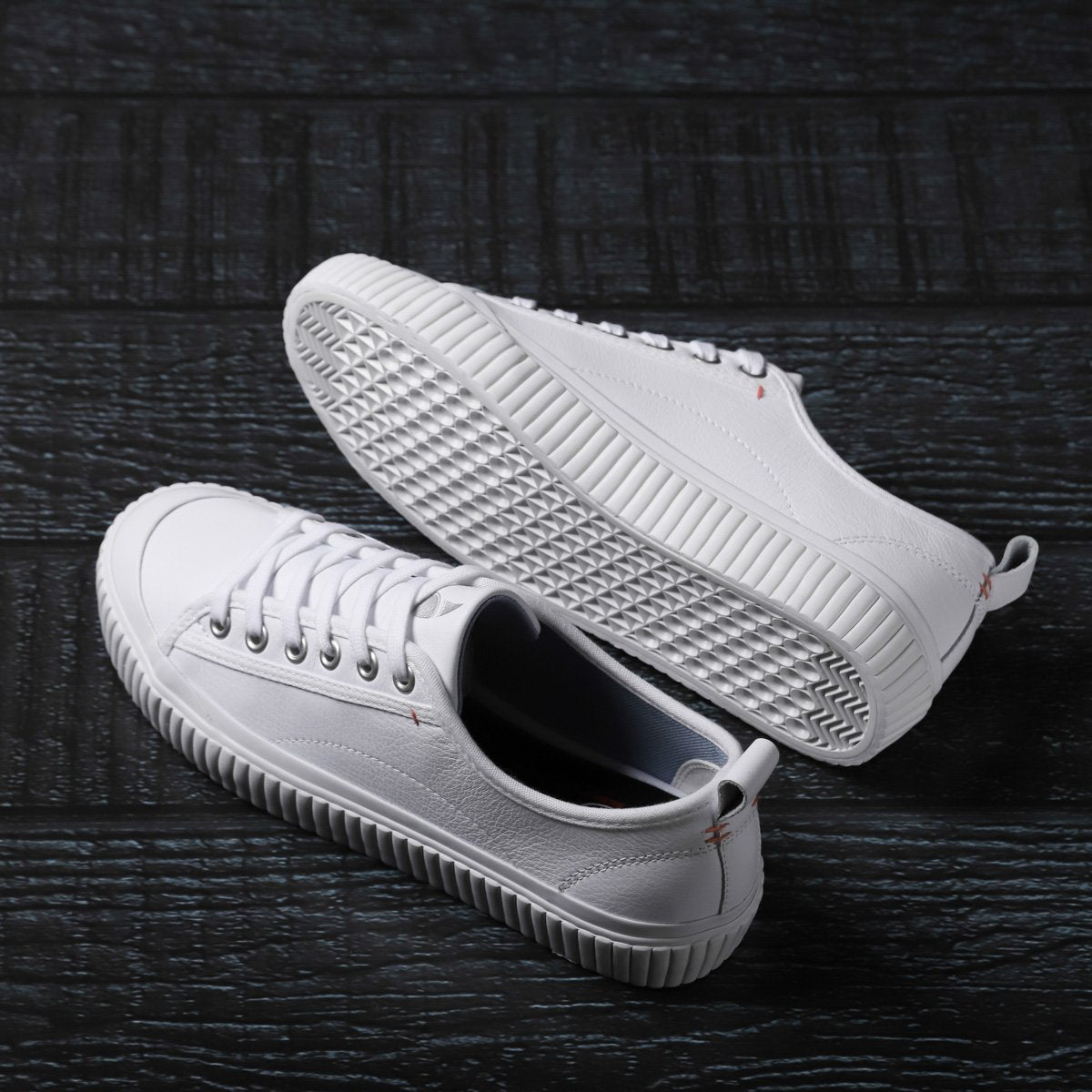 Giày Sneaker nữ E02 WHITE-WOW - 9