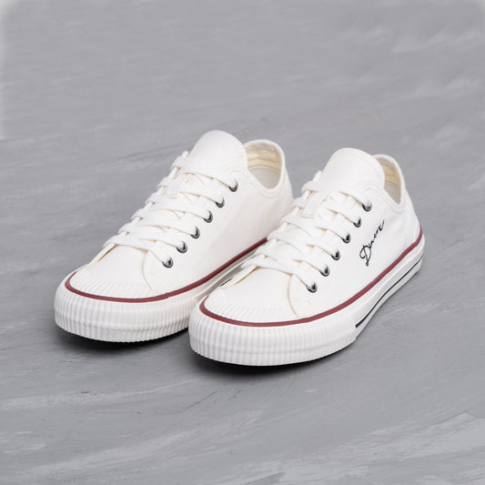 Giày Sneaker couple D21 WHITE-WOW - 2
