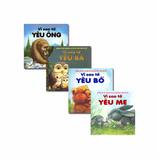 Những Lời Yêu Thương Của Bé - Bộ 4 Cuốn - 1