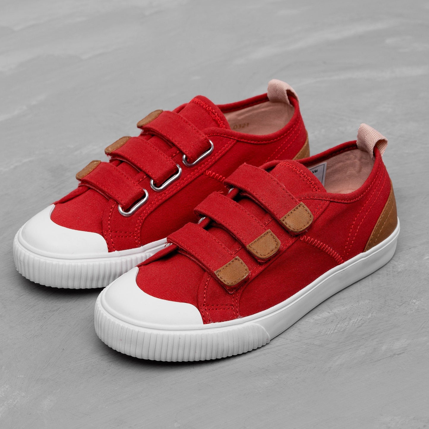 Giày Sneaker nữ E01 RED-WOW - 2