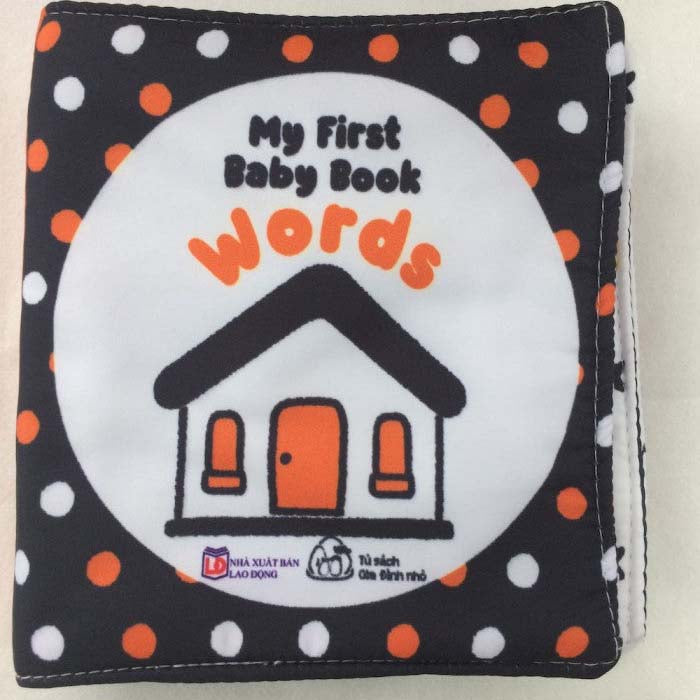 Sách Vải My First Baby Book - Words (0-3 tuổi) - 1
