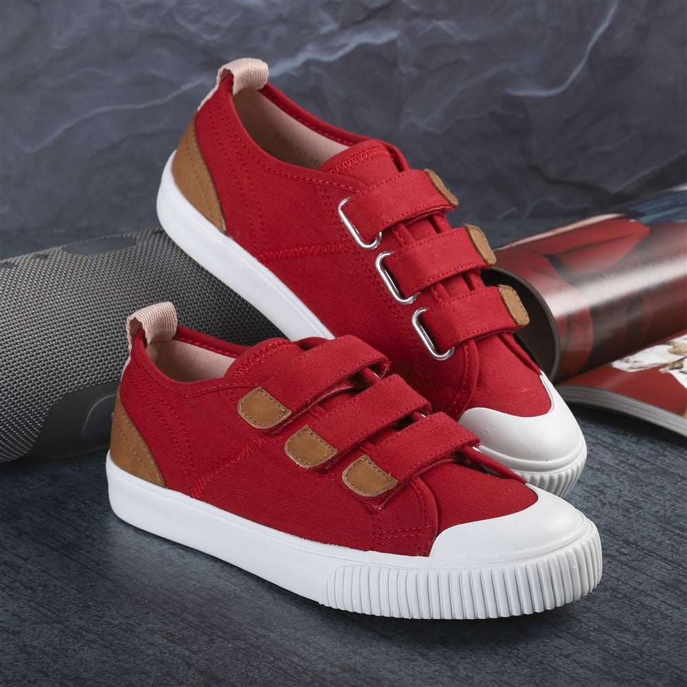 Giày Sneaker nữ E01 RED-WOW - 6