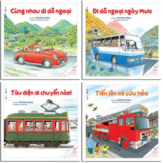 Ehon Cùng Tớ Đi Dã Ngoại Nhé (Bộ 4 Cuốn) - 1