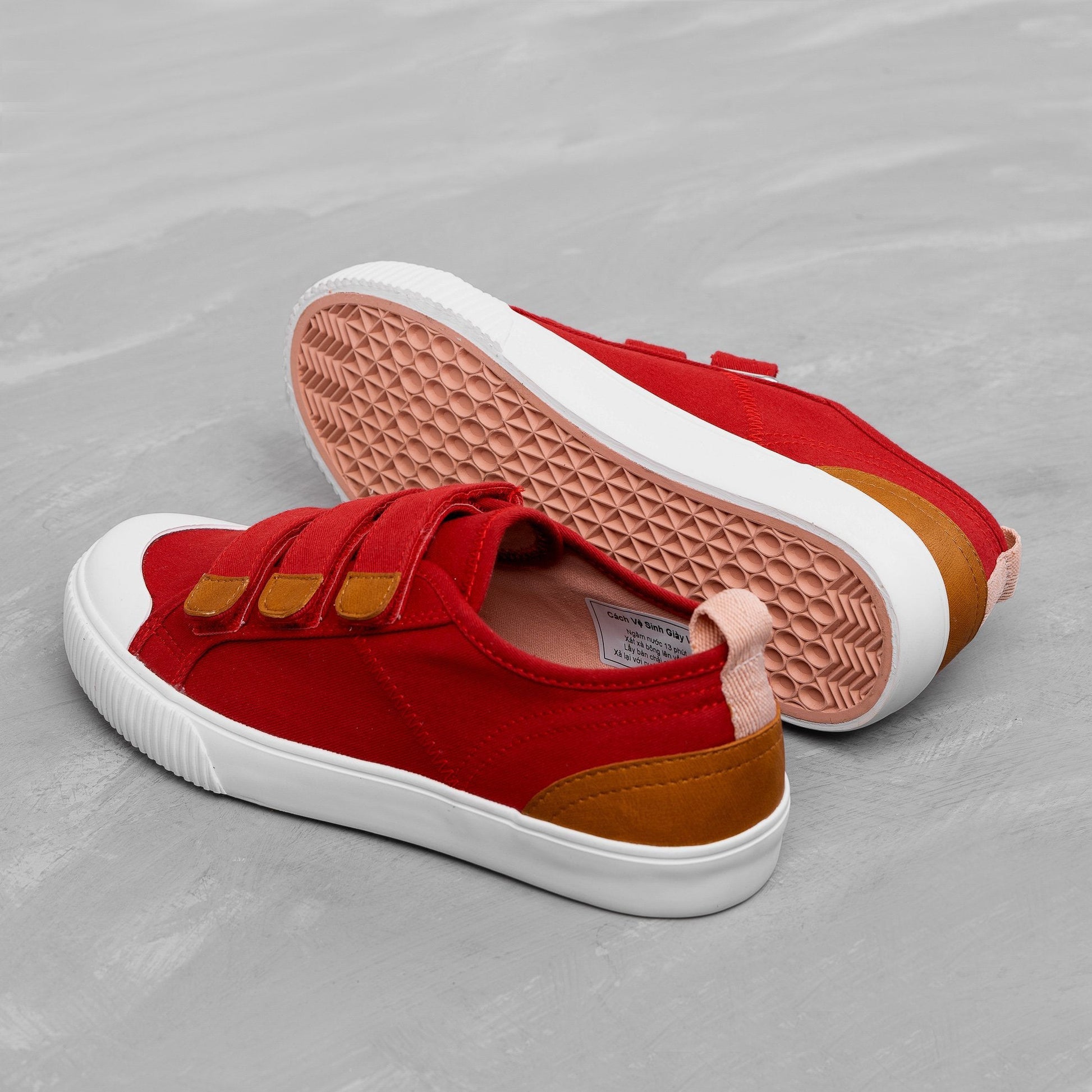 Giày Sneaker nữ E01 RED-WOW - 3