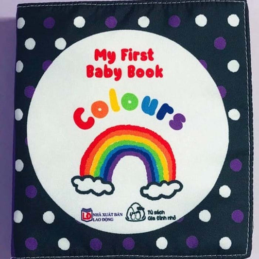 Sách Vải My First Baby Book - Colours (0-3 tuổi) - 1