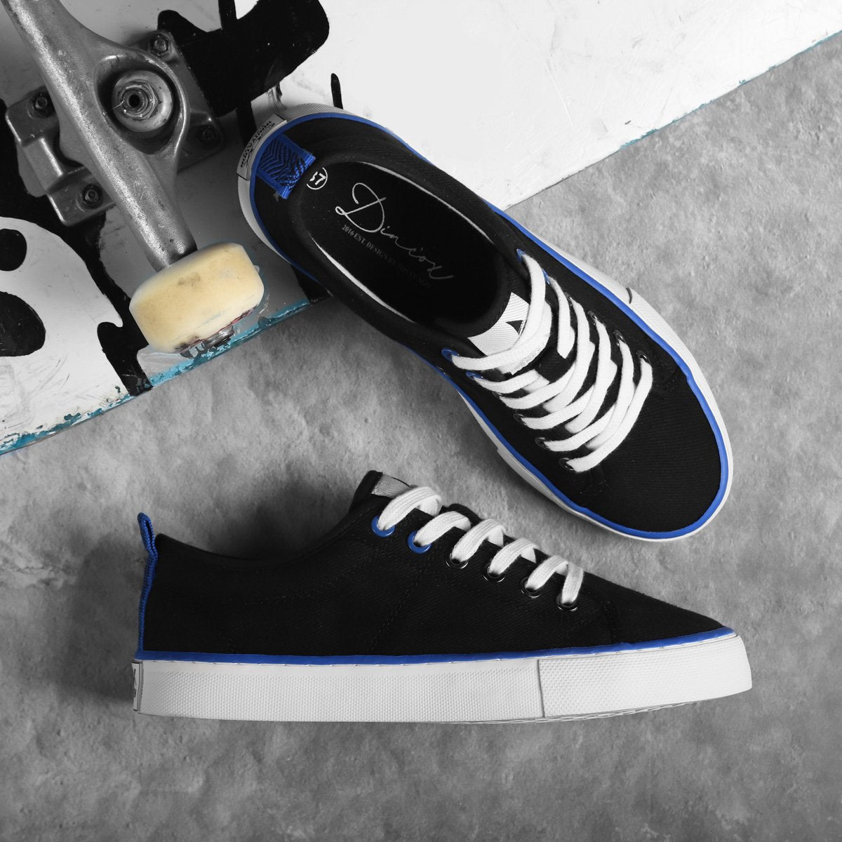 Giày Sneaker nam C40 BLACK-WOW - 10