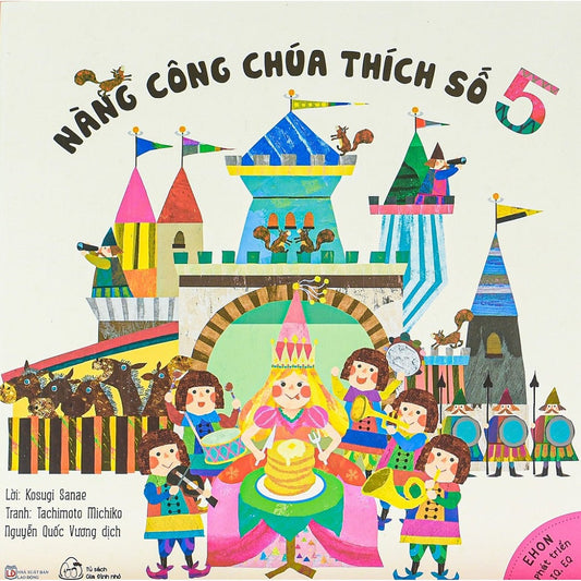 Ehon Nhật Bản phát triển IQ và EQ cho bé - Nàng công chúa thích số 5 - 1