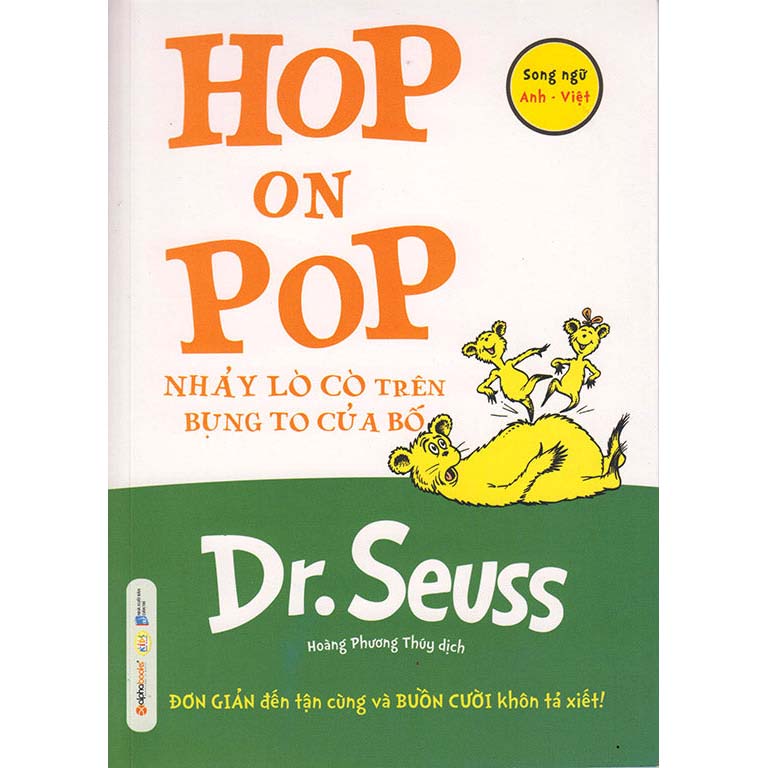 Nhảy Lò Cò Trên Bụng To Của Bố - Hop On Pop - 1