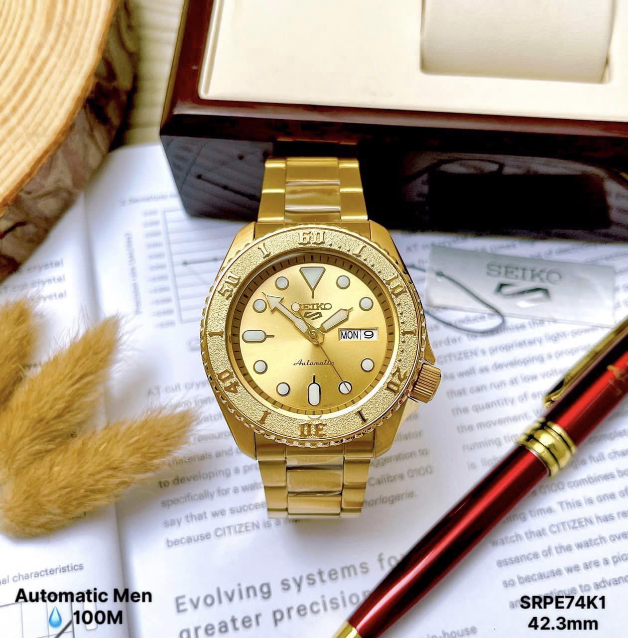 Đồng hồ Nam Seiko SRPE74K1 - 2