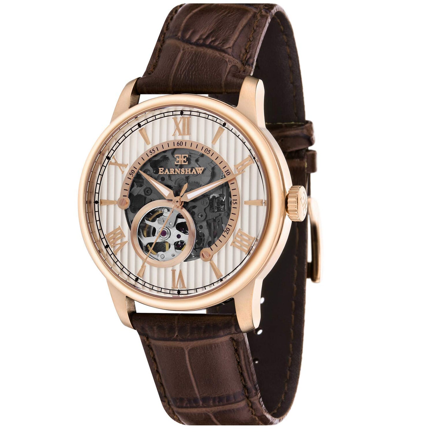 Đồng hồ dây da Nam Thomas Earnshaw ES-8802-04 - 1