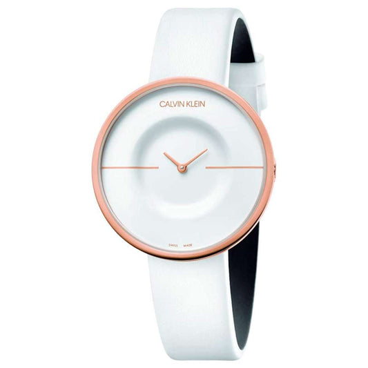 Đồng hồ dây da Nữ Calvin Klein KAG236L2