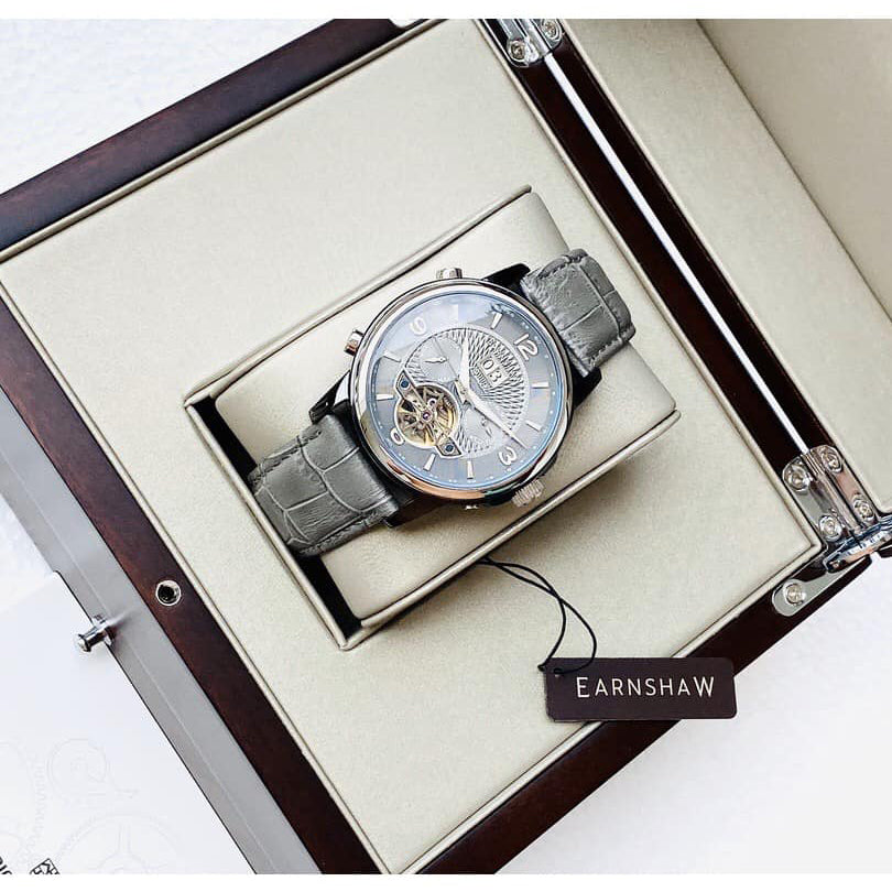 Đồng hồ dây da Nam Thomas Earnshaw ES-8177-05