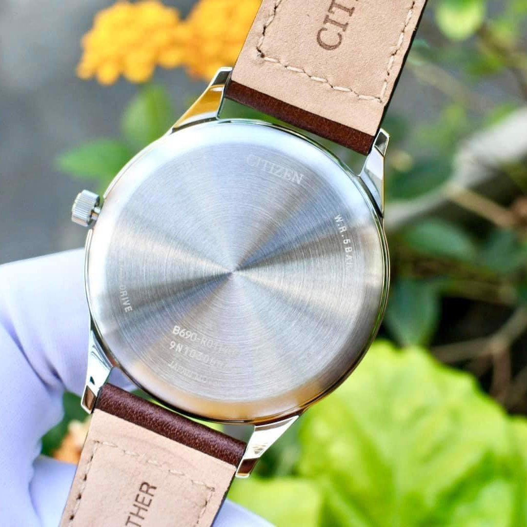 Đồng hồ dây da Nam Citizen BV1119-14A - 6