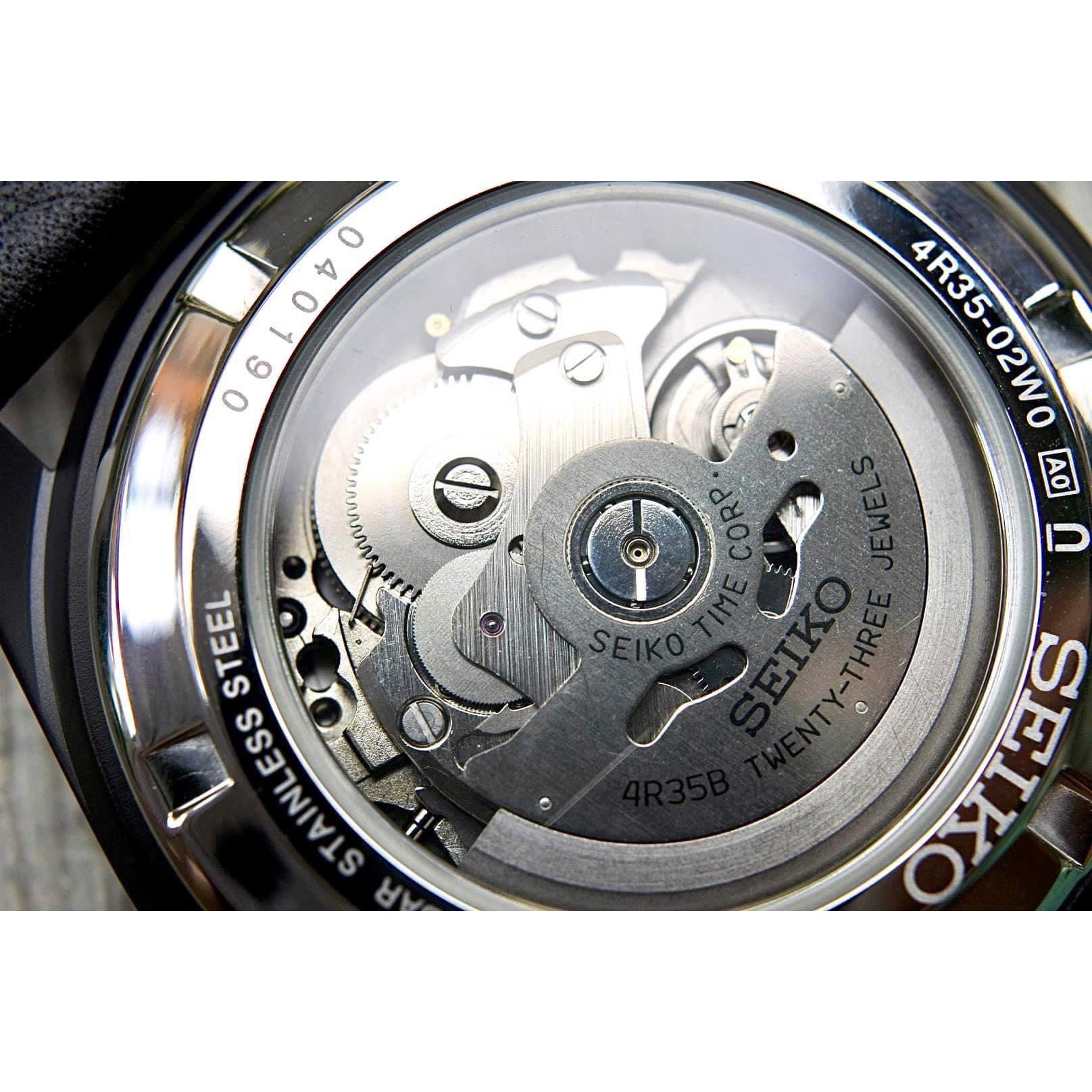 Đồng hồ dây da Nam Seiko SRPC89K1 - 5