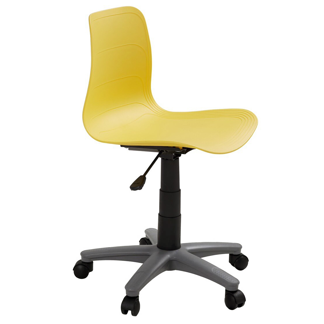 Ghế Văn Phòng HIFUWA X1 (Vàng/Yellow) - Ghế nhựa xoay