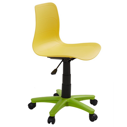 Ghế Văn Phòng HIFUWA X1 (Vàng/Yellow) - Ghế nhựa xoay