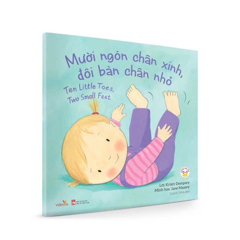 Song Ngữ Đôi Bàn Tay Bàn Chân Nhỏ Xinh Cho Bé 0-3 Tuổi (Bộ 2 Quyển)