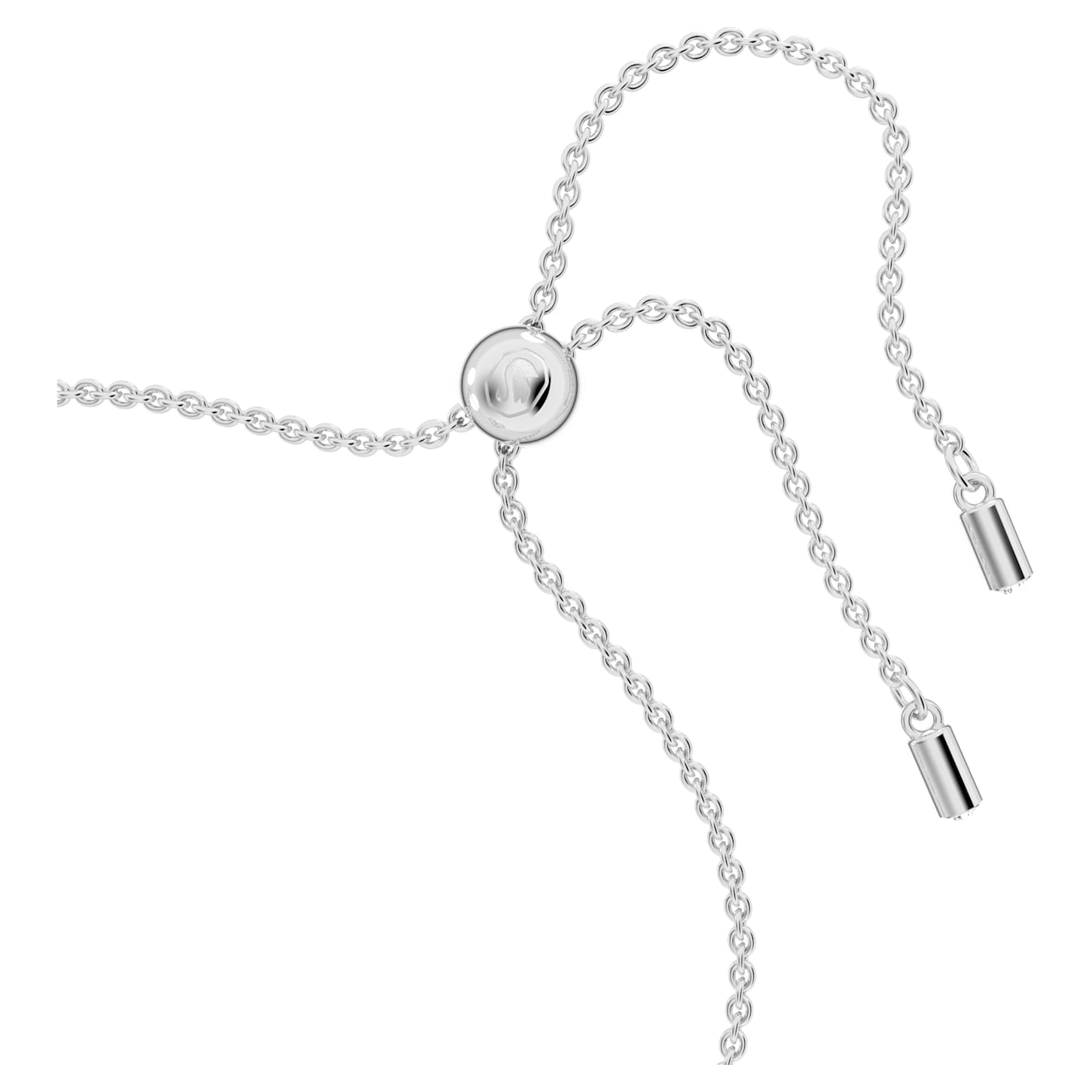 Lắc tay Swarovski mạ Rhodium - Una Bracelet Heart White - 3